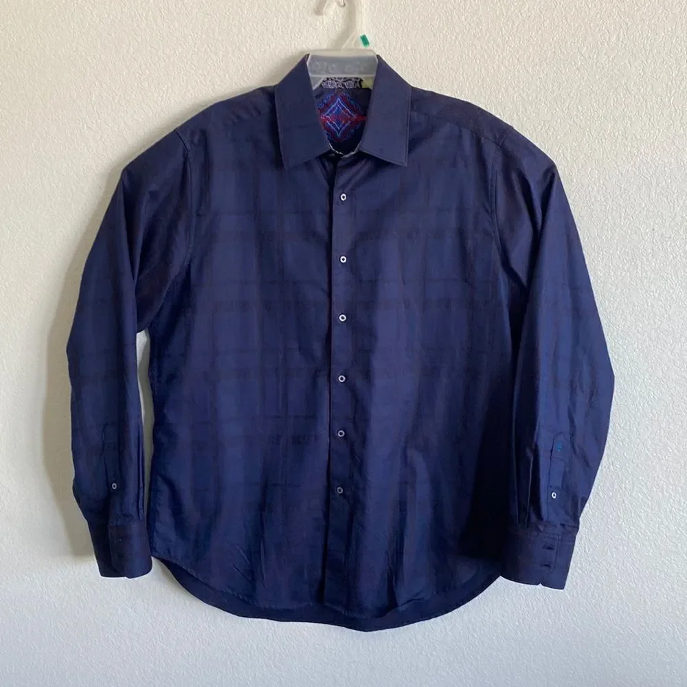 ROBERT GRAHAM Men’s Long Sleeves Shirt Size XL
